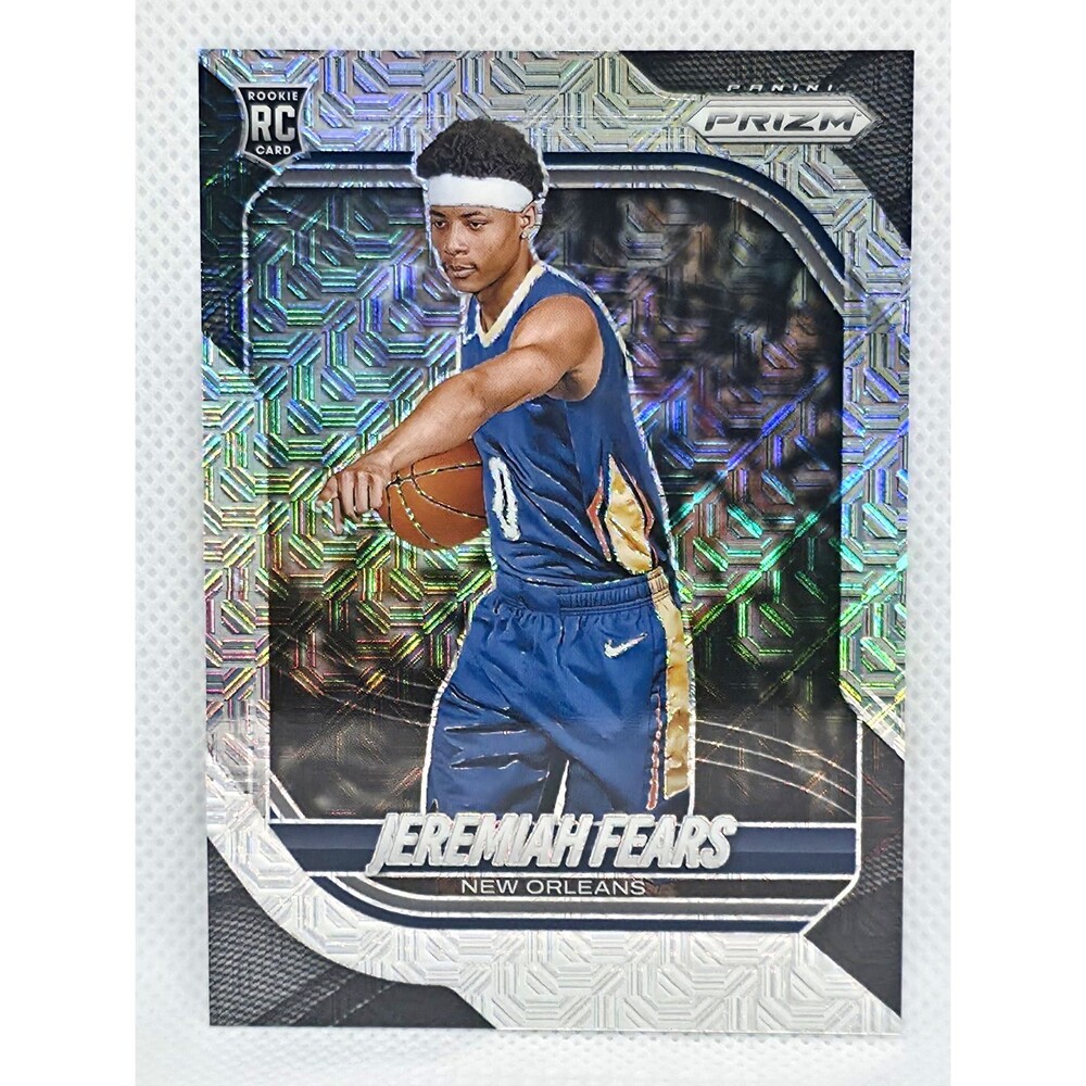Panini 2025-26 Prizm Basketball - Mojo Prizm /25 Jeremiah Fears #7 (RC)